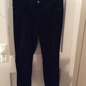 Black velvet Jeans